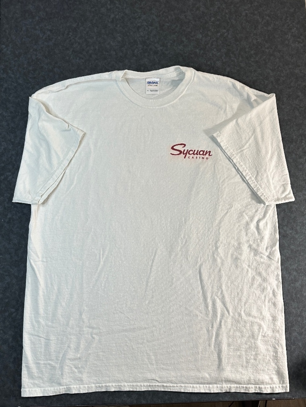 Sycuan Casino Club 55 White Graphic T Shirt Size XL